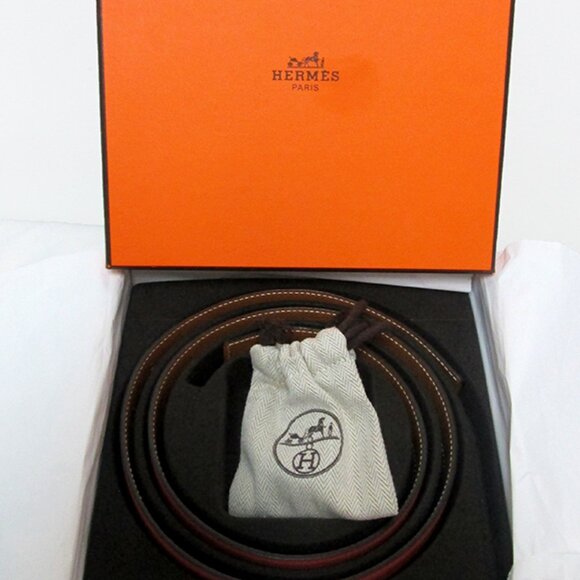 Hermes belt buckle & Reversible leather main image 12